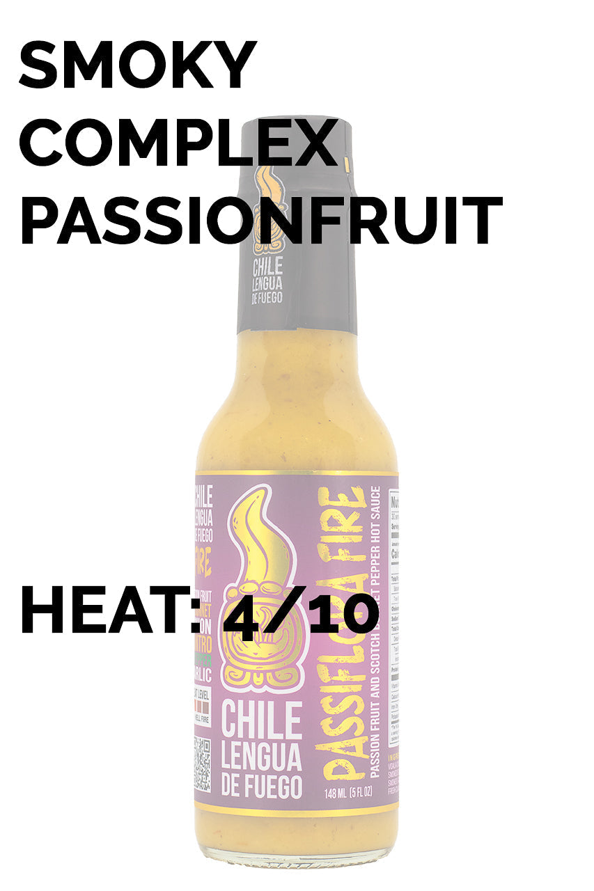 Passiflora Fire | Chile Lengua De Fuego -C