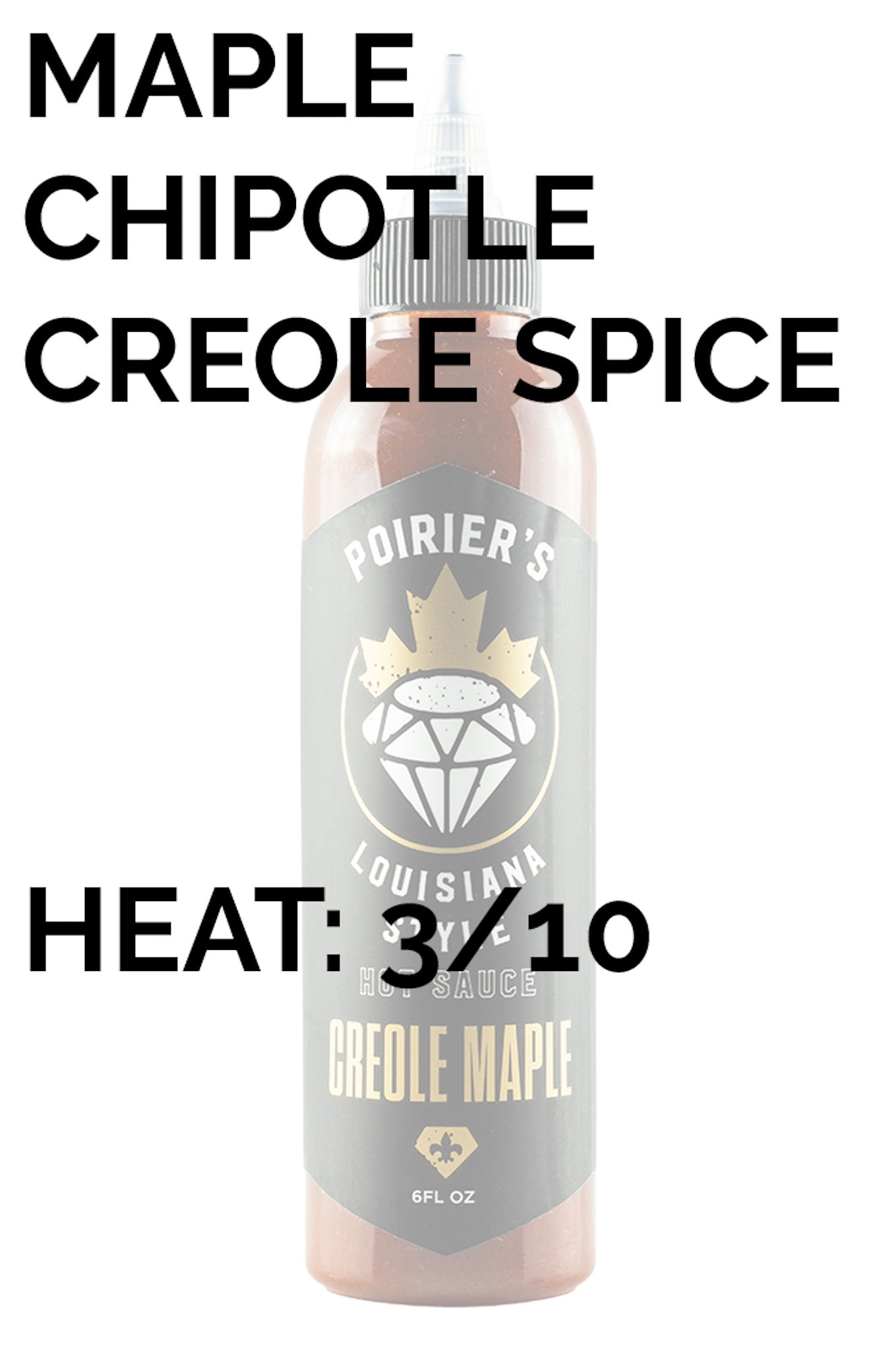 Poirier's Creole Maple Hot Sauce | Poirier's Louisiana Style Hot Sauce -C